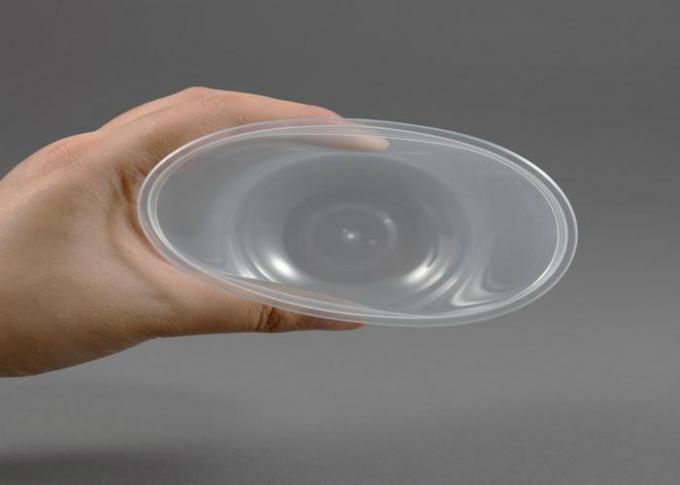 espaço livre plástico do copo dos PP do chá do leite da forma de 500ml 16oz U descartável com tampa