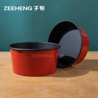 Tigelas de Papel Vermelho para Alimentos Quentes e Frios do Mercado Americano para Todos os Tipos de Ocasiões