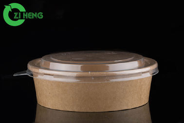Bacias de papel da ação de graças reciclável, bacias de sopa descartáveis Microwavable de 500 ML