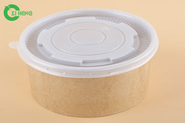 As bacias não absorventes Kraft do alimento do papel de superfície 50 onças para removem a ordem do alimento