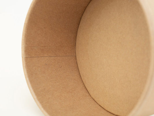 Alimentos Gade 750 ml Canecas de salada de papel kraft livre de plástico com tampa PET